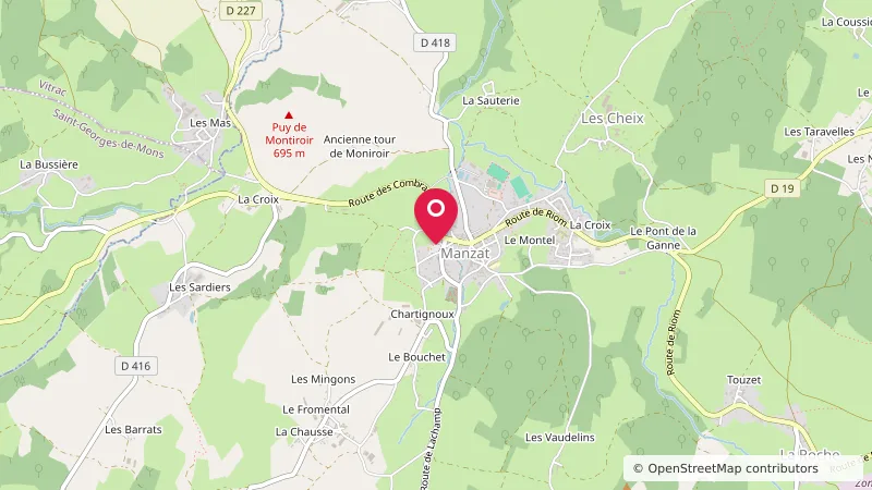 Aire de Camping-Car Manzat