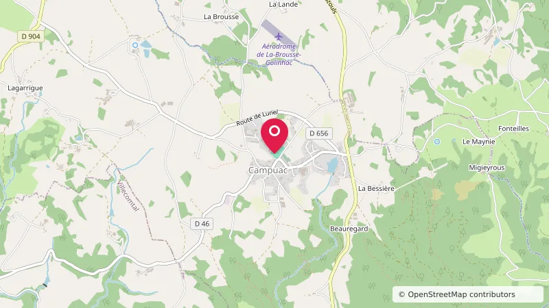 Aire de camping-car municipale de Campuac