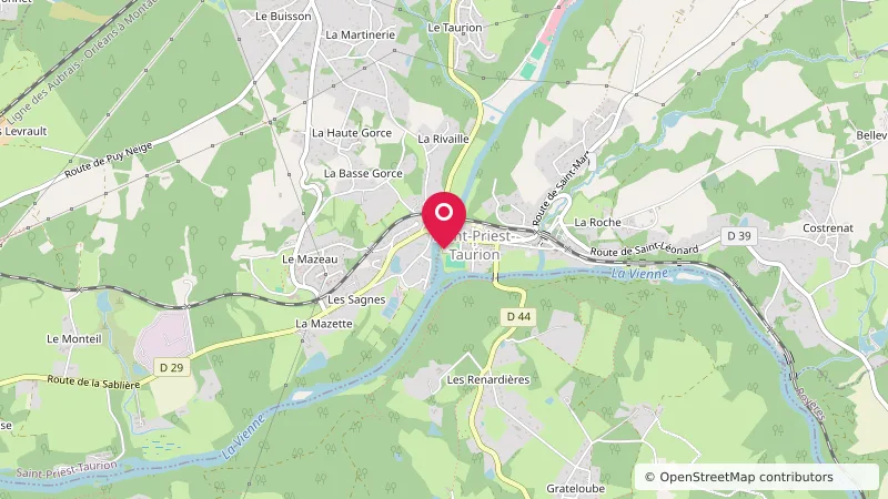 Aire de camping-car municipale de Saint-Priest-Taurion