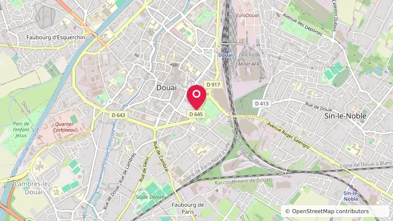 Aire de Camping-car Place du Barlet - Douai