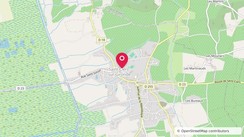 Aire de camping car Saint-Ciers-sur-Gironde