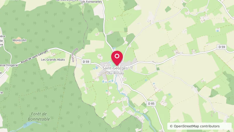 Aire de camping-car Saint-Georges-du-Rosay