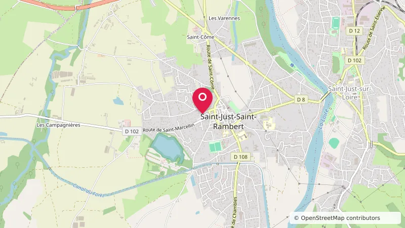 Aire de camping-car Saint-Just Saint-Rambert