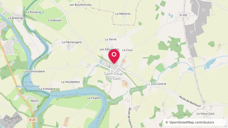 Aire de Camping-car Saint-Loup-du-Gast