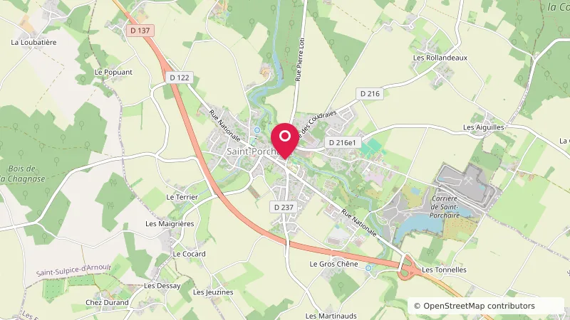 Aire de camping-car Saint-Porchaire