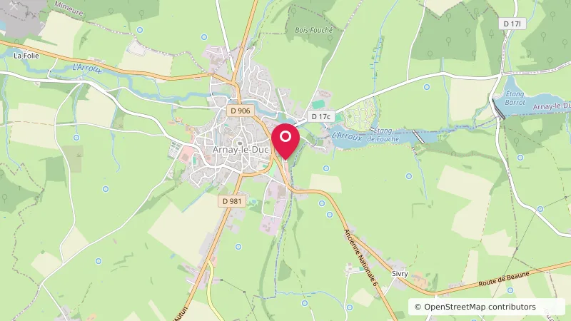 aire de camping cars Arnay-le-Duc