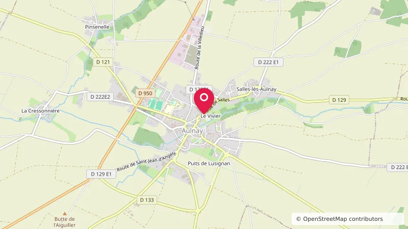 Aire de Camping-cars - Aulnay-de-Saintonge