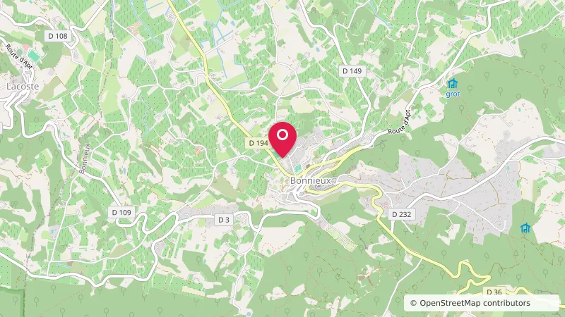 Aire de camping-cars Bonnieux