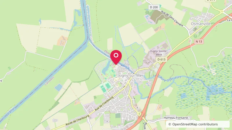 Aire de camping-cars communale d'Isigny-sur-Mer