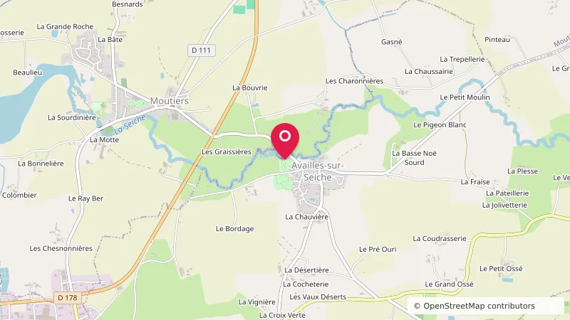 Aire de camping-cars d’Availles sur Seiche