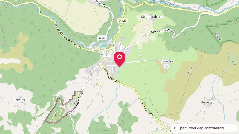 Aire de camping-cars de Ardes-sur-Couze