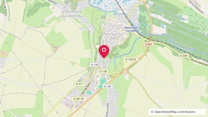 Aire de camping-cars de Montreuil-sur-Mer