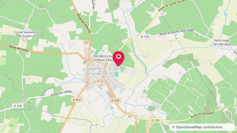 Aire de Camping-cars de Sauveterre-de-Guyenne
