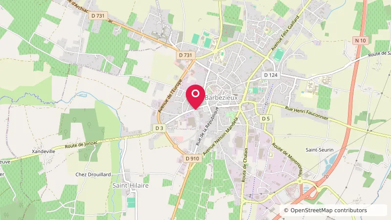 Aire de camping-cars E-leclerc de Barbezieux