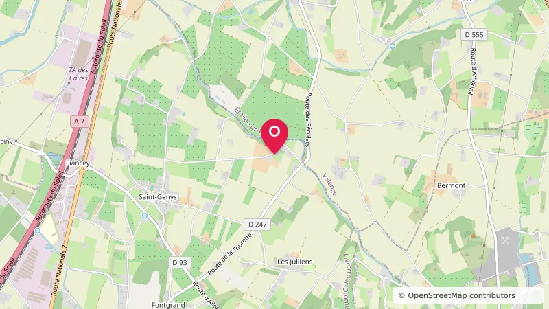 Aire de Camping-cars Ferme de l'Autruche Drômoise
