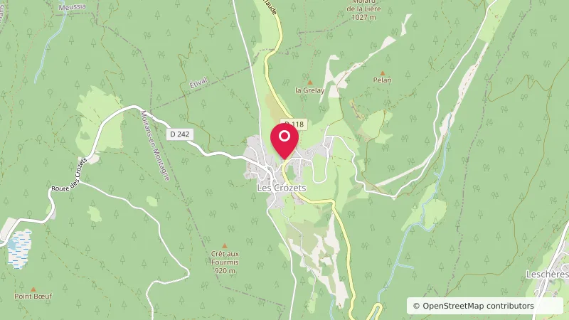 Aire de camping-cars Les Crozets