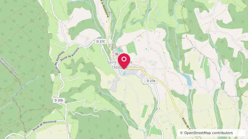 Aire de camping-cars Saint-Antoine l'Abbaye