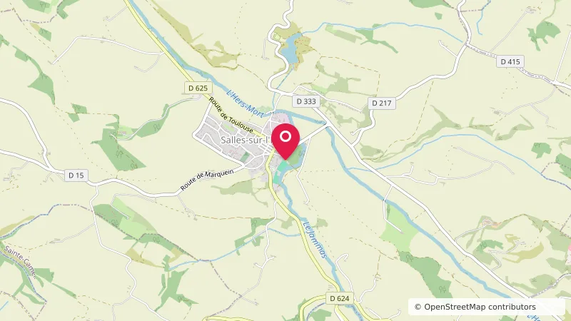 Aire de Camping-cars Salles-sur-l'Hers