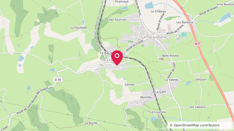Aire de camping-cars – Village de Le Crozet