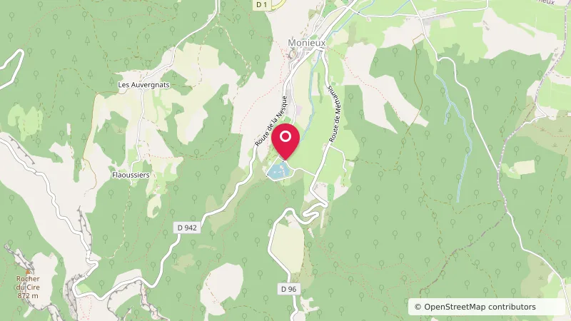 Aire de de stationnement camping car du plan d'eau de Monieux