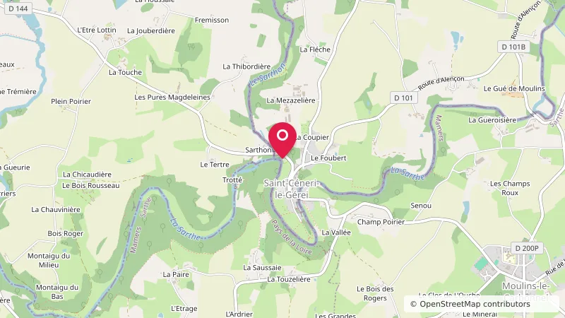 Aire de Saint Céneri le Gérei