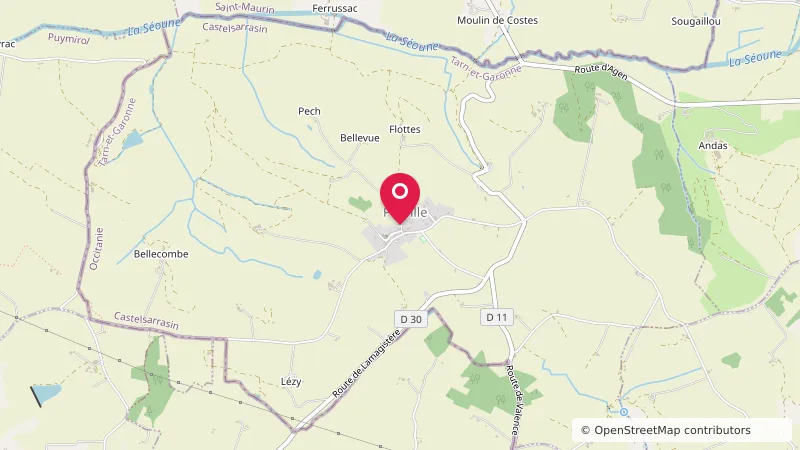 Aire de service camping car Perville