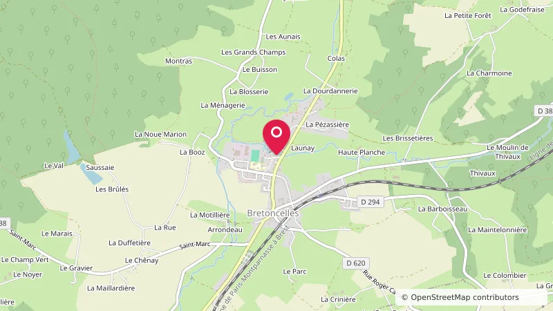 Aire de service de la Croix des Chênes - Bretoncelles