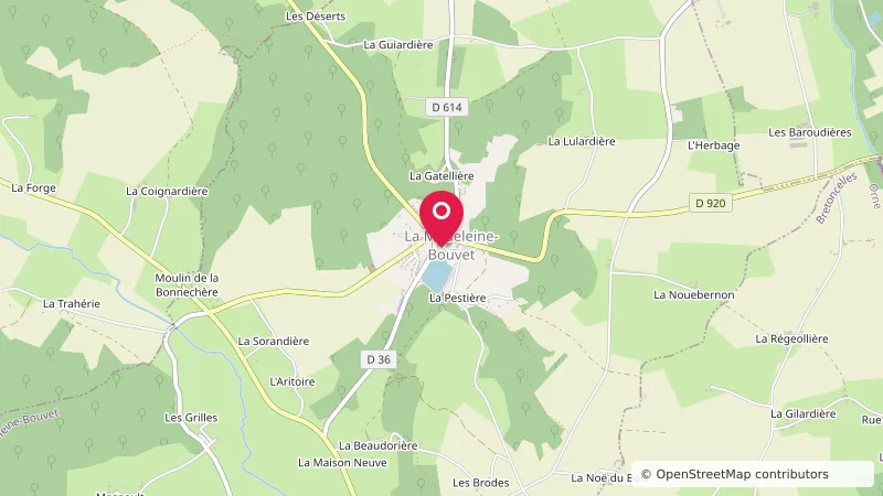 Aire de service de La Madeleine Bouvet