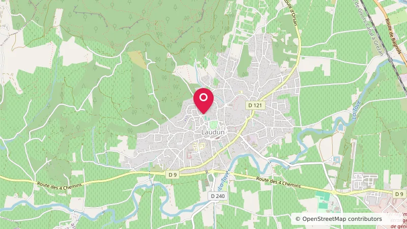 Aire de service et de repos à Laudun l’Ardoise (Arènes)