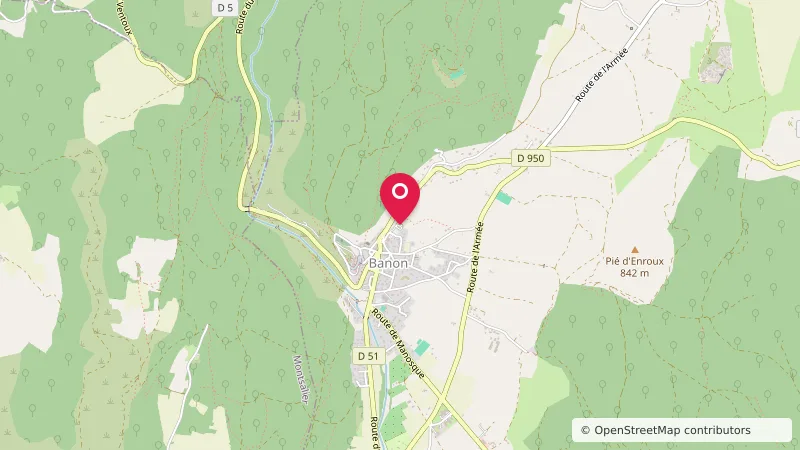Aire de service et de stationnement camping-car de Banon