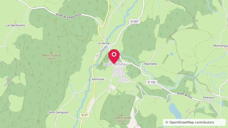 Aire de service pour Camping-Car de Larochemillay