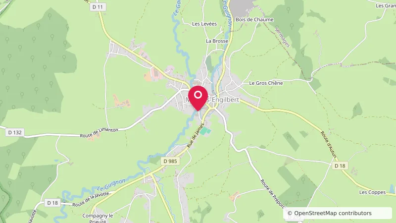 Aire de service pour camping-car de Moulins-Engilbert