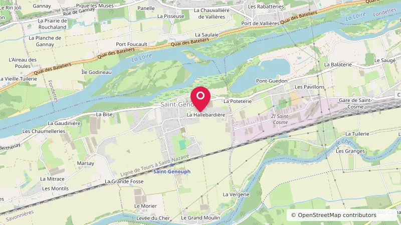 Aire de service pour camping-car Saint-Genouph