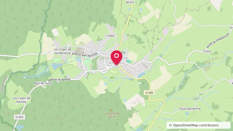 Aire de service pour camping-cars à Saint-Honore-les-Bains