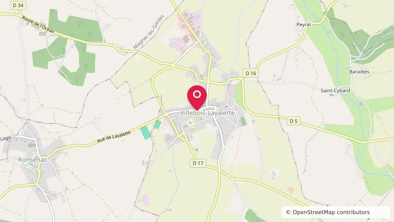 Aire de service pour camping-cars.