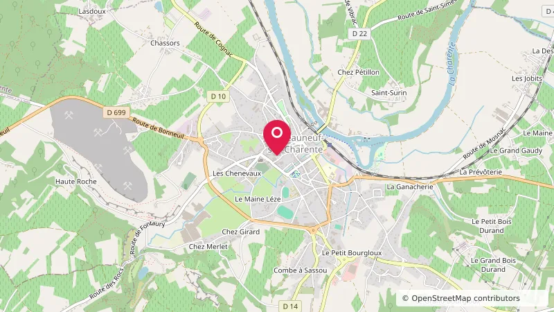 Aire de services camping-cars de Châteauneuf-sur-Charente