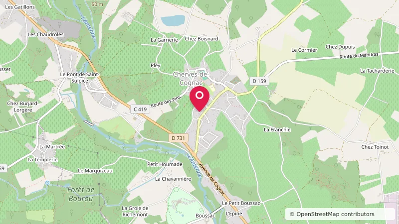 Aire de services camping-cars de Cherves Richemont