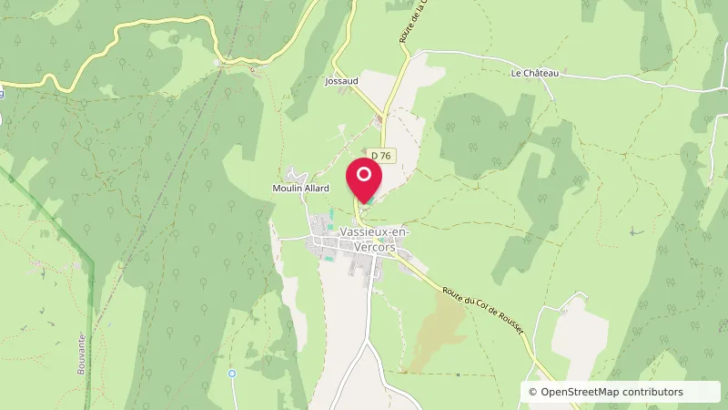 Aire de services camping cars de Vassieux en Vercors