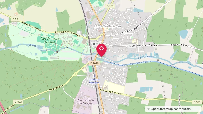 Aire de services pour camping-car Lamotte-Beuvron