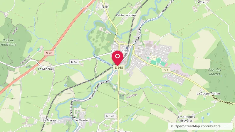 Aire de services pour camping-cars (Génelard)