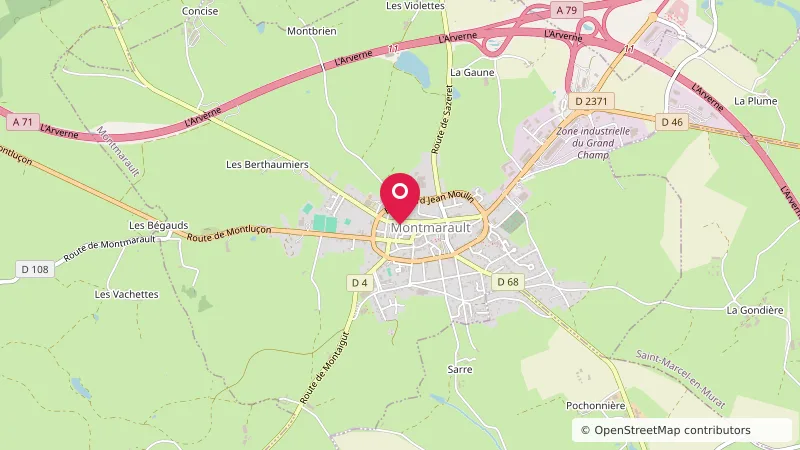 Aire de services Rue du Batardeau - Montmarault