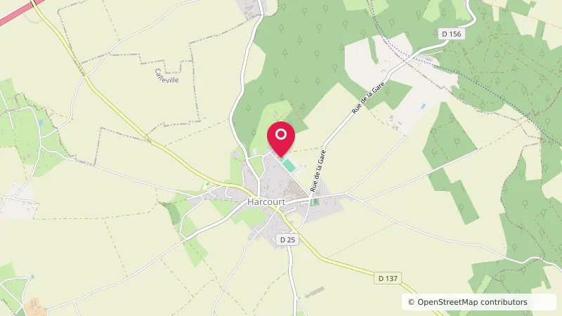 aire de stationnement aux camping-cars Harcourt