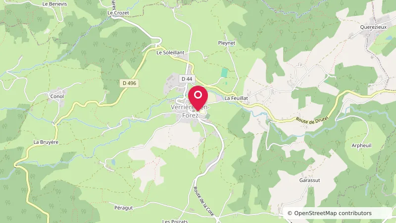 Aire de stationnement camping car de Loire Forez
