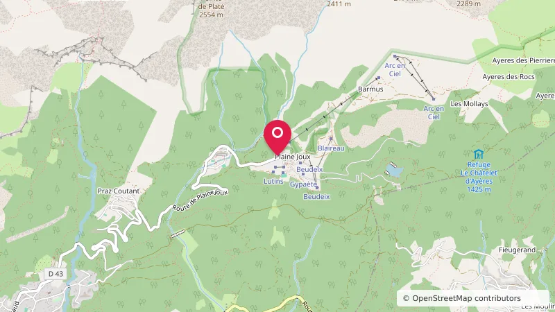 Aire de stationnement Camping Car Plaine Joux