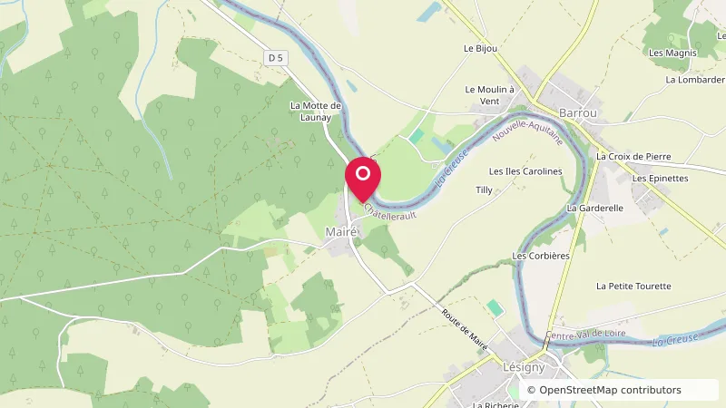 Aire de stationnement camping-car Route de Maire