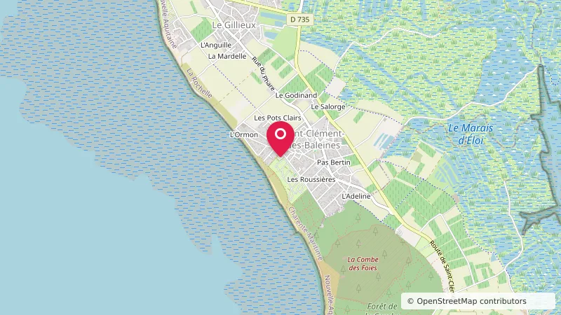Aire de stationnement camping-cars de Saint-Clément-des-Baleines