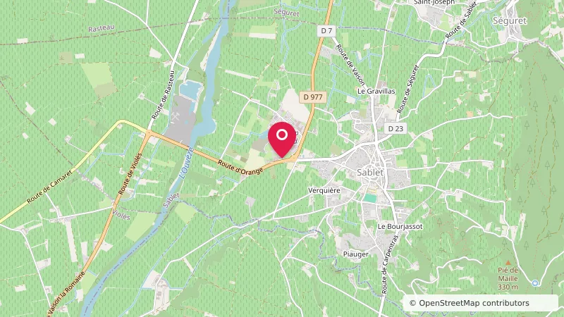 Aire de stationnement camping-cars Domaine le Parandou