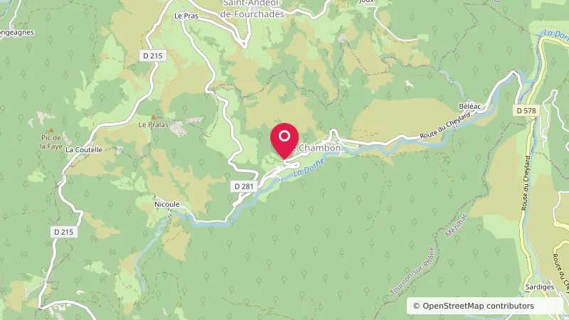 Aire de stationnement camping-cars du Chambon