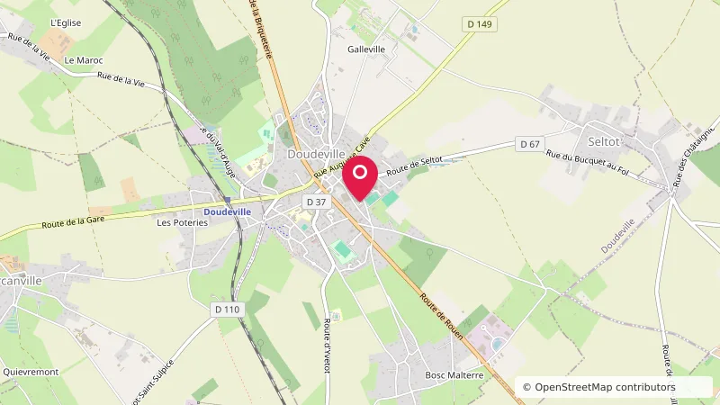 Aire de stationnement de Doudeville