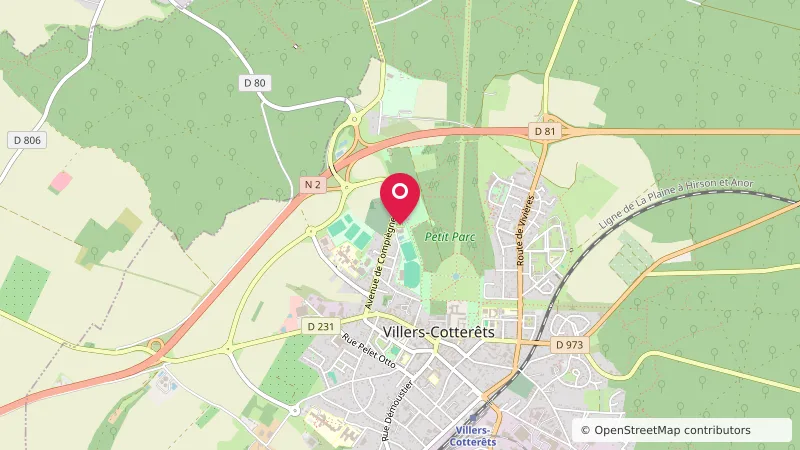 Aire de stationnement de Villers-Cotterêts